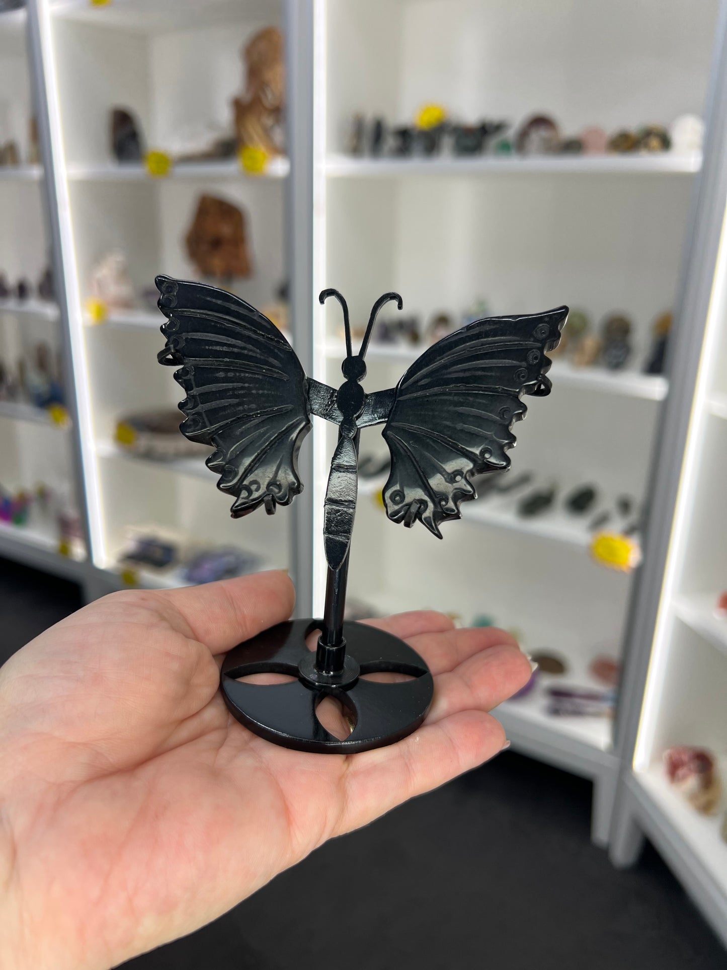 Black Obsidian Butterfly