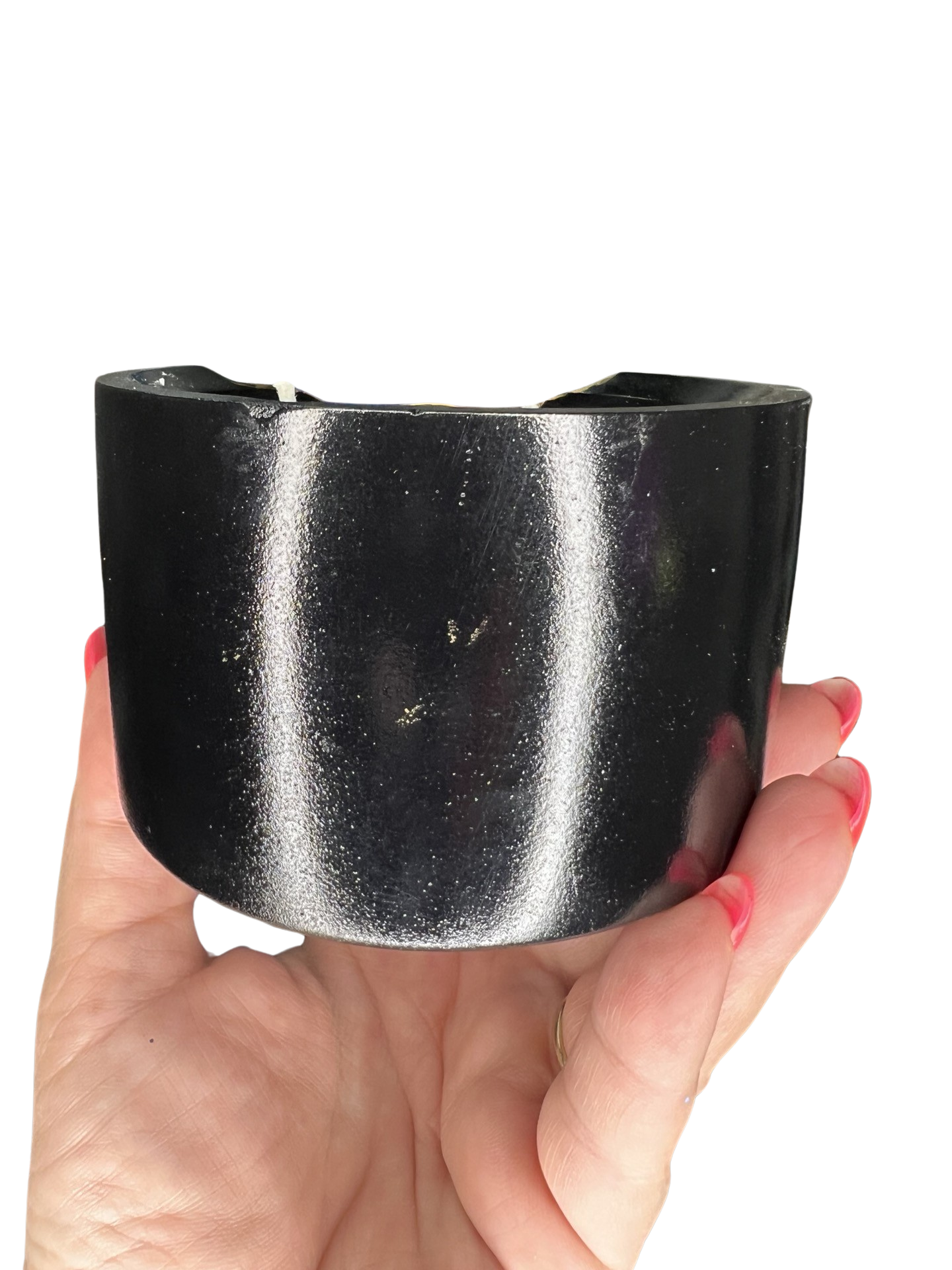 Green Aventurine Crystal Candle