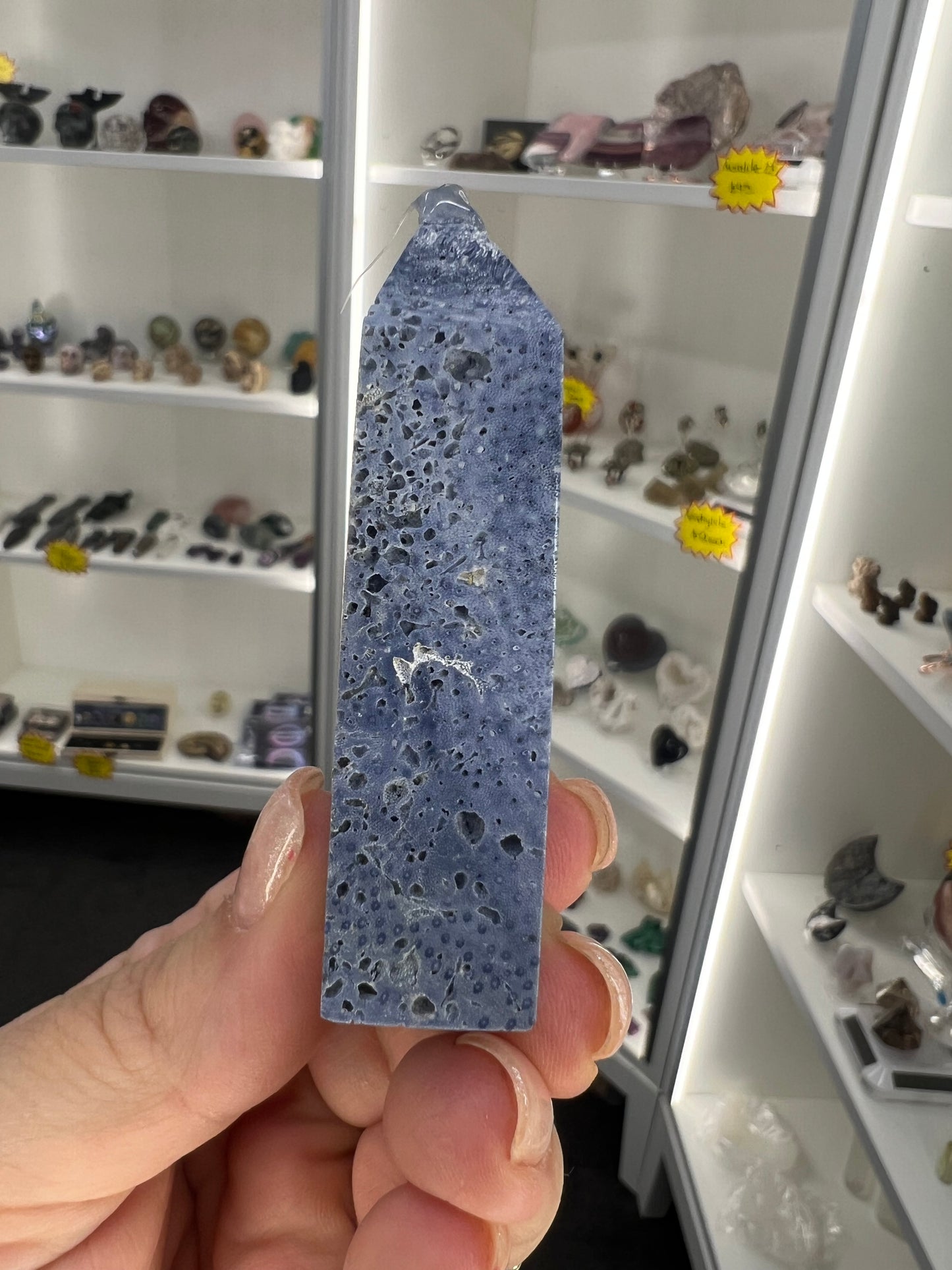 Blue Coral Jade Tower