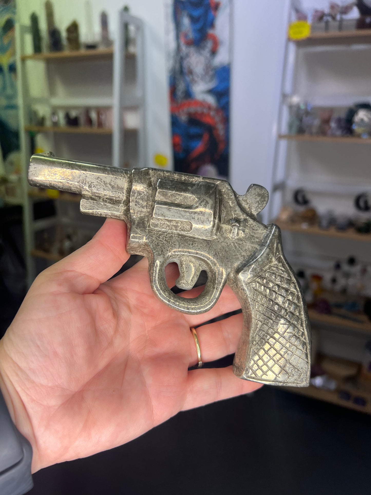 Pyrite Gun Carving LP