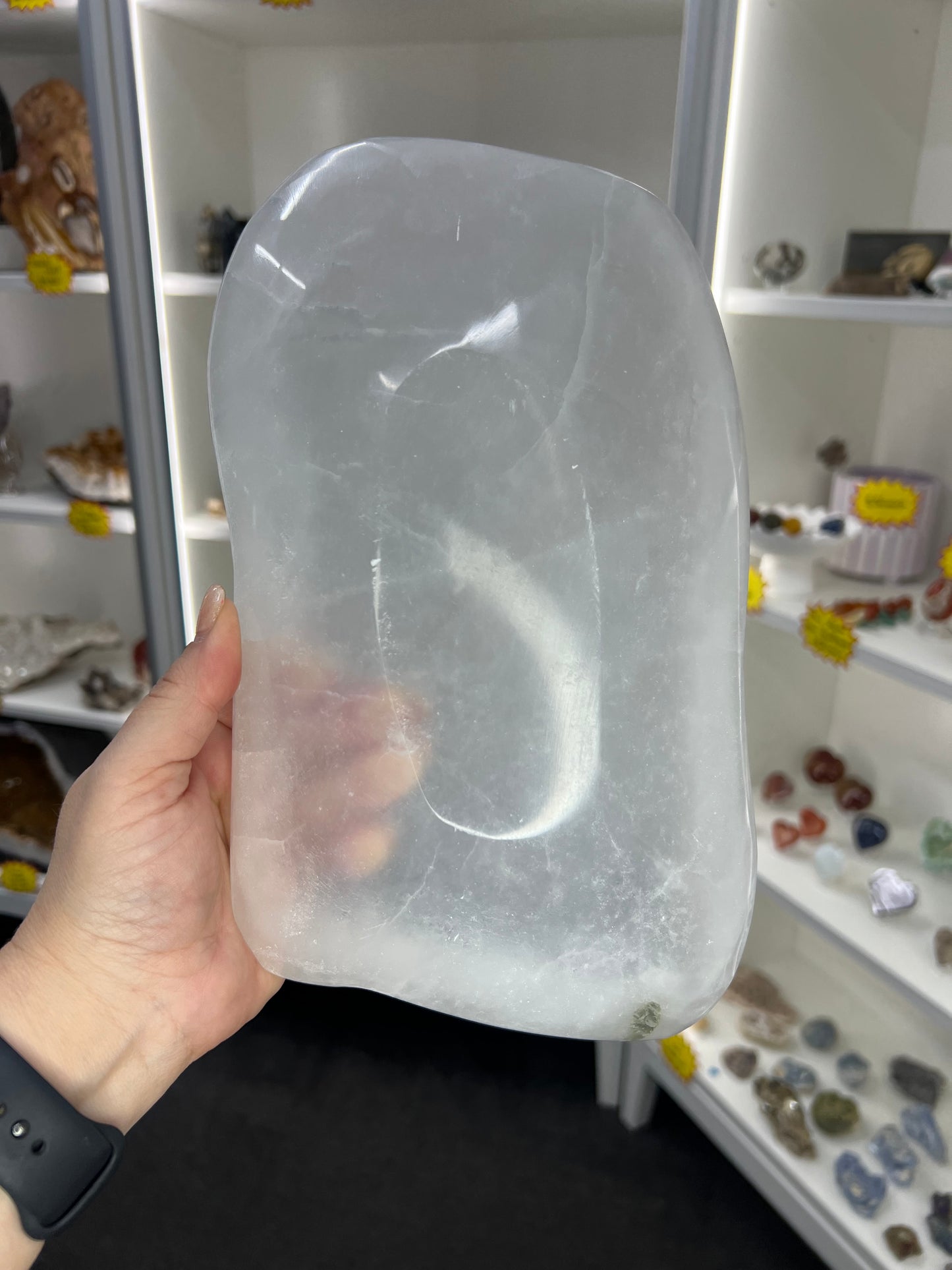 Selenite Tray