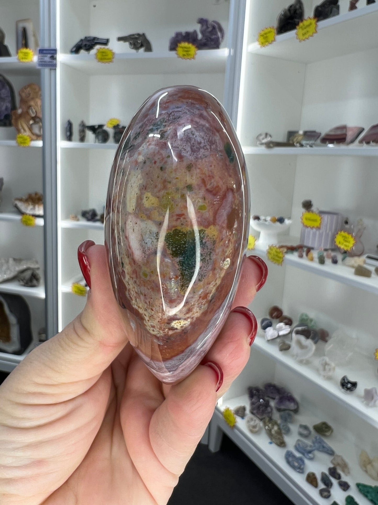 Ocean Jasper Heart