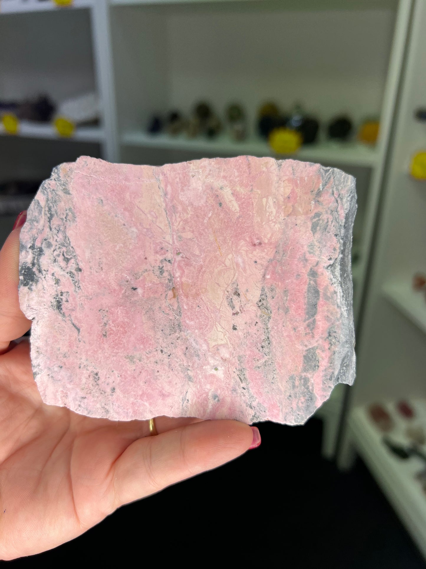 Rhodochrosite Slab