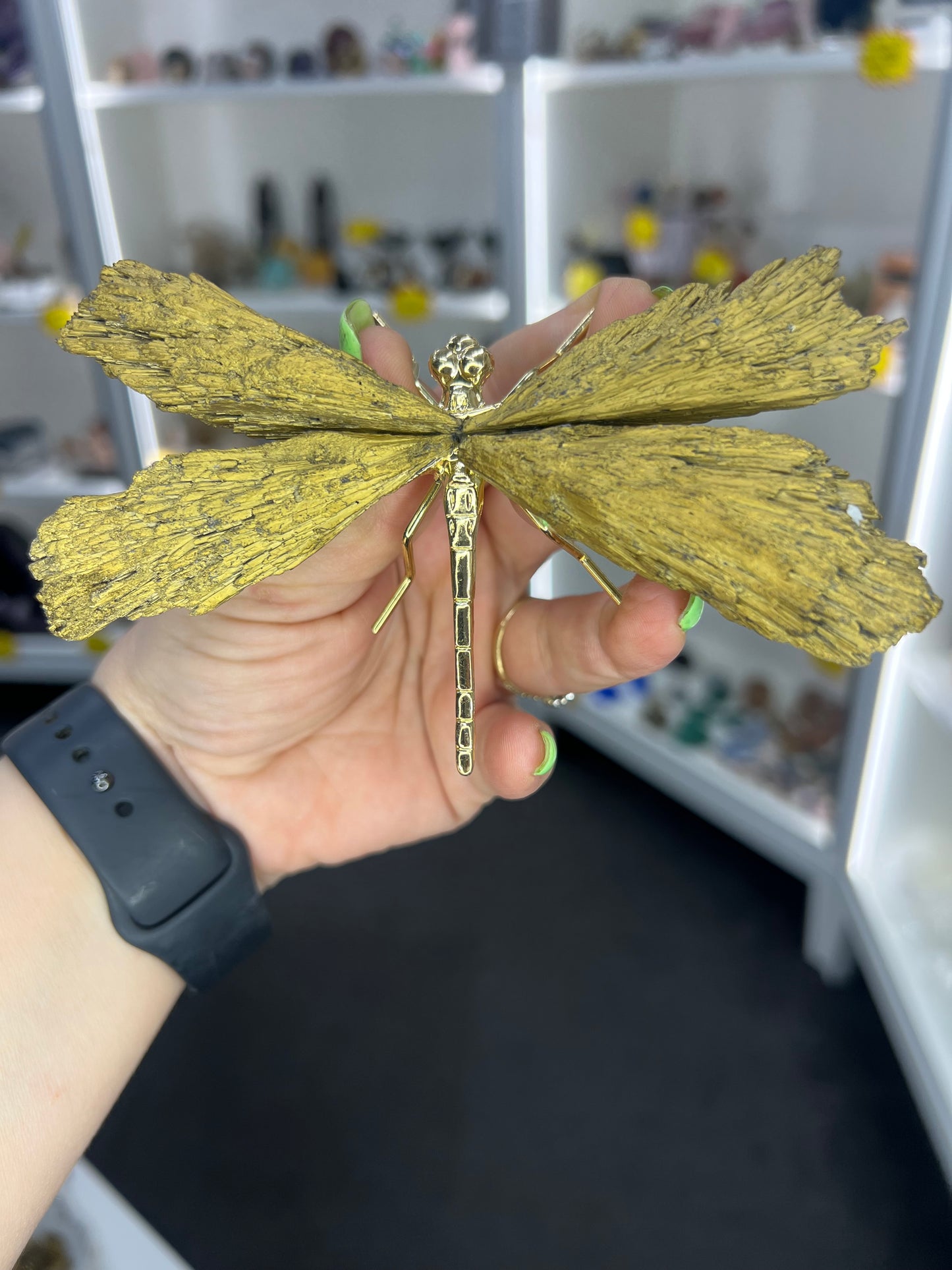 Aura Kyanite Dragonfly