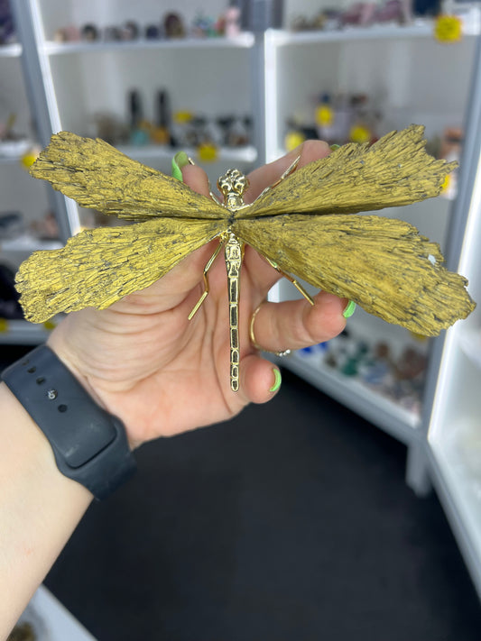 Aura Kyanite Dragonfly