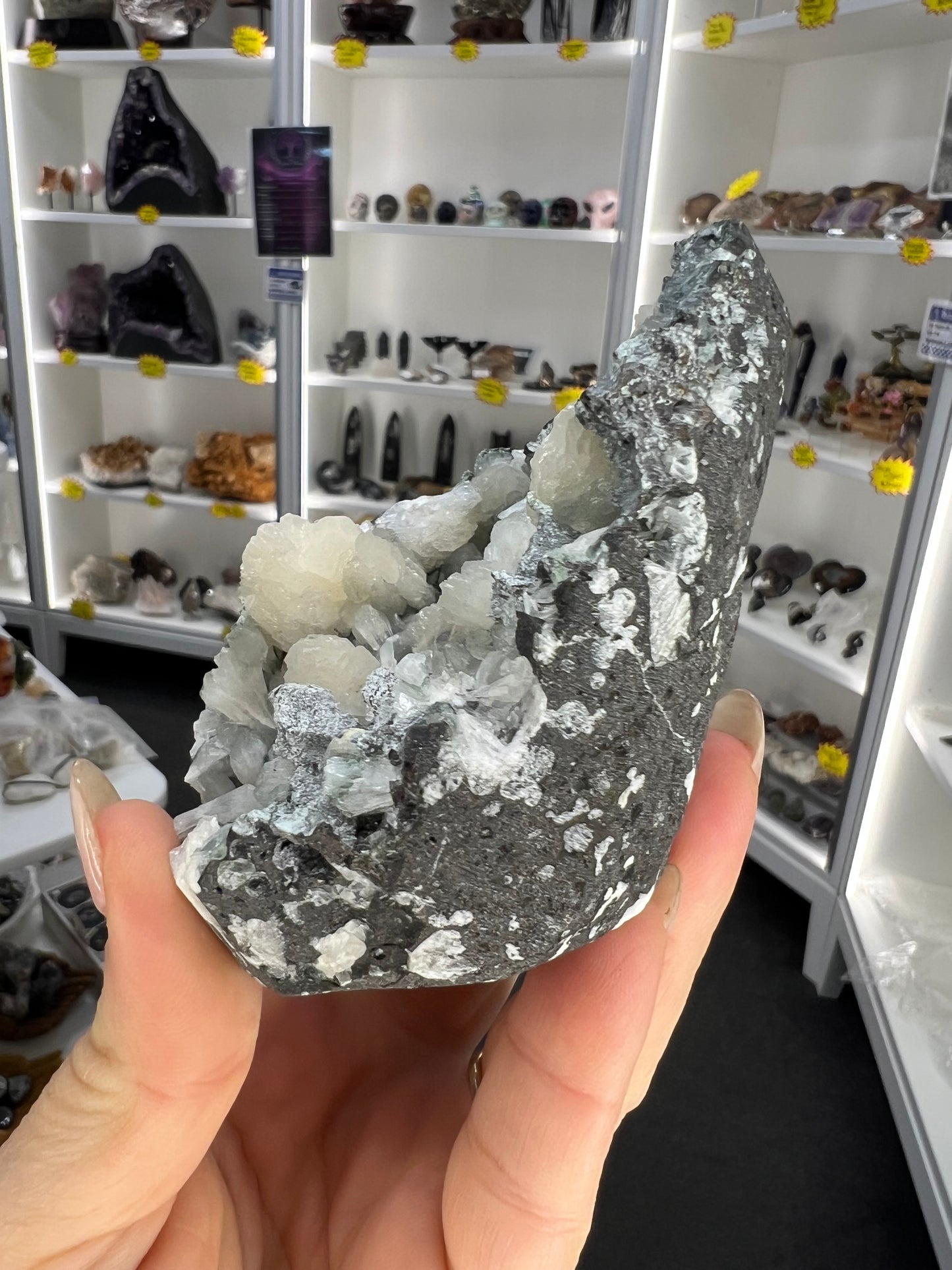 Apophyllite x Stilbite Specimen