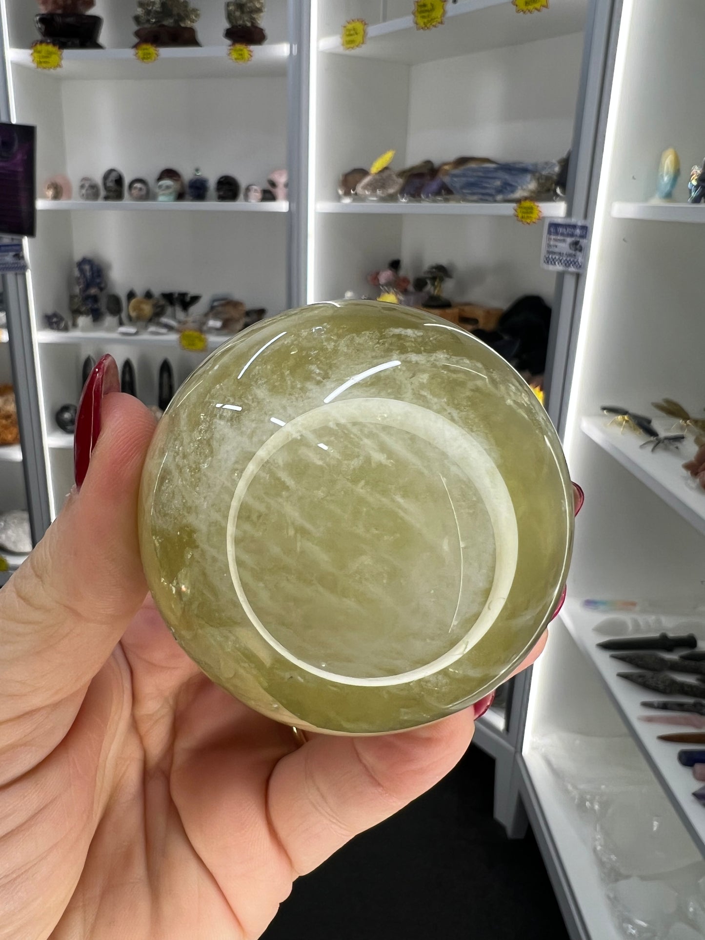 Citrine Sphere with Stand