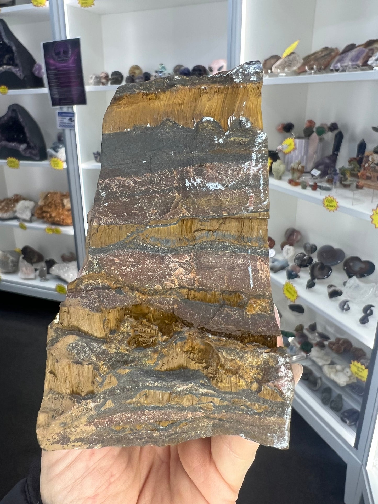 Banded Tiger Iron Slab