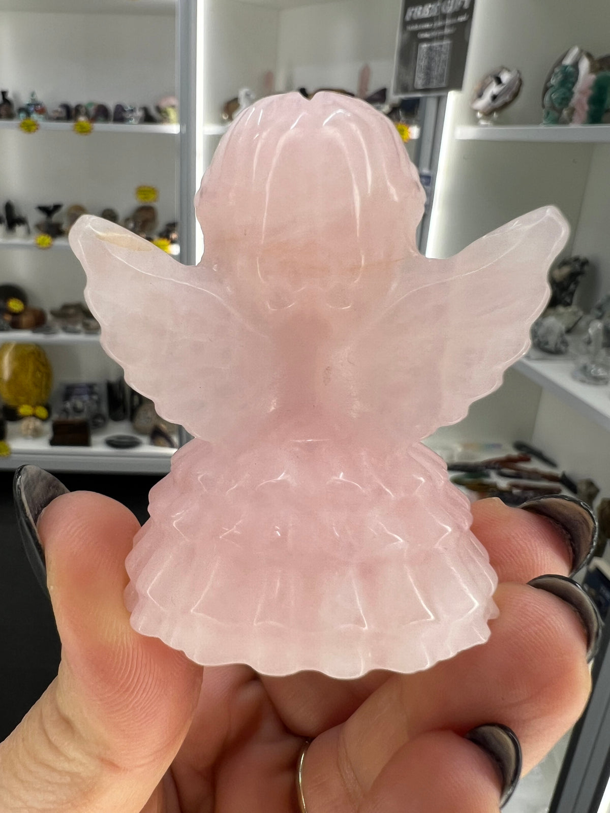 Rose Quartz Angel