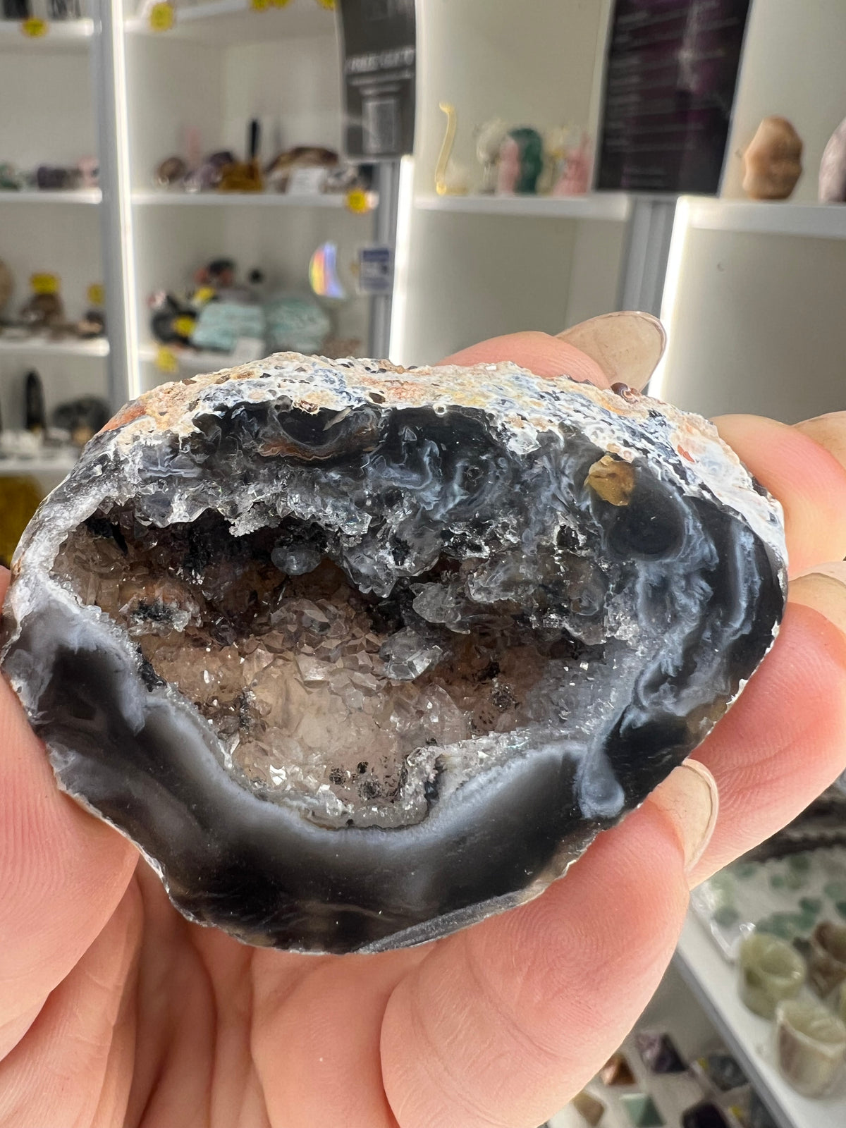 Mexican Agate Geode