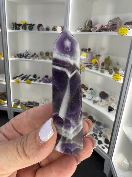 Chevron / Dream Amethyst Tower