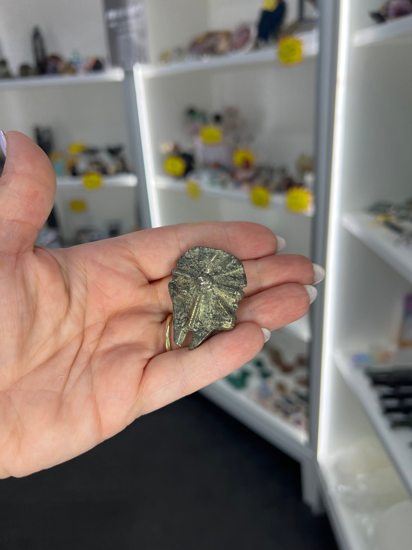 Pyrite Millennium Falcon