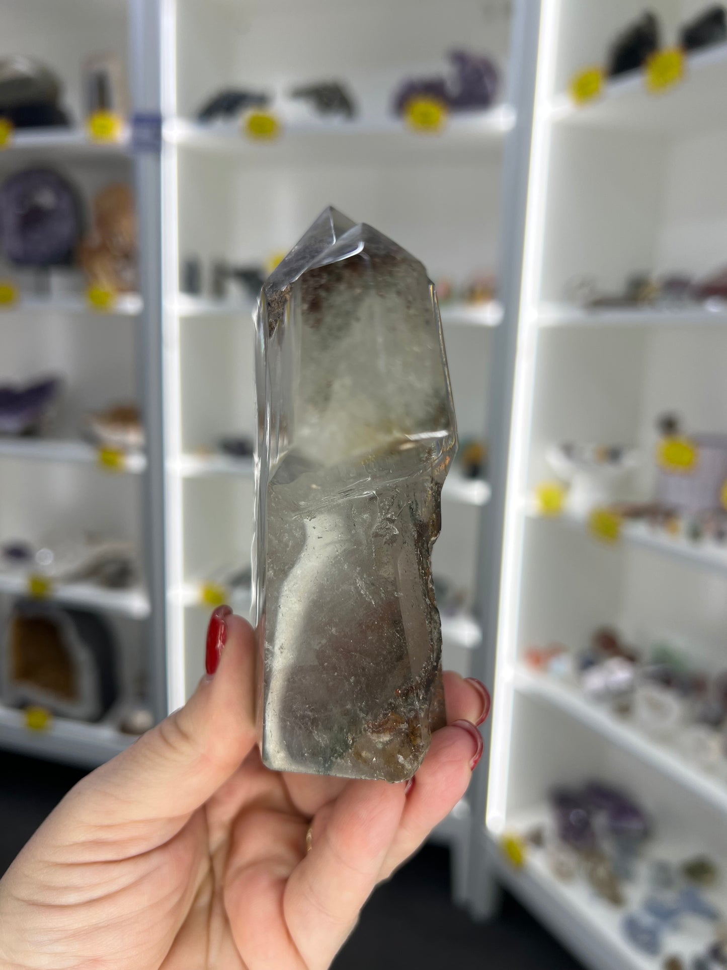 Garden Quartz Triple Point Tower