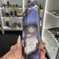 Blue Flower Agate Tower