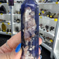 Blue Flower Agate Tower