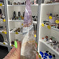 Amethyst x Banded Agate Faceted Freeform