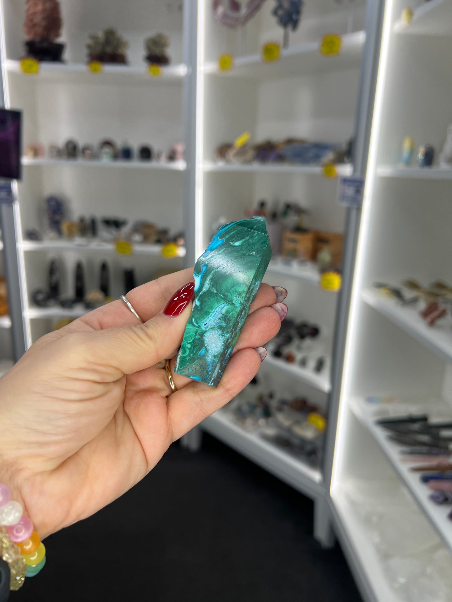 Malachite x Chrysocolla Point