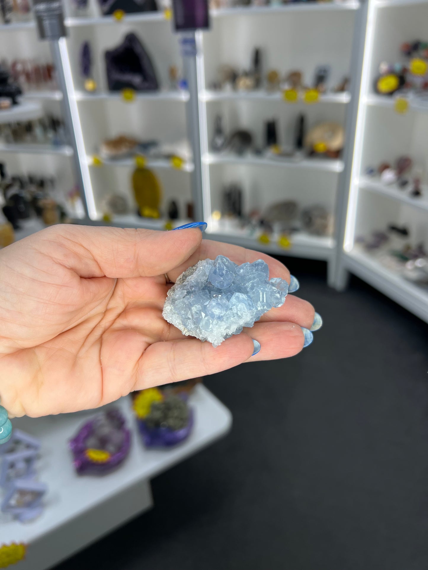 Celestite Cluster Specimen