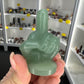 Green Aventurine Middle Finger
