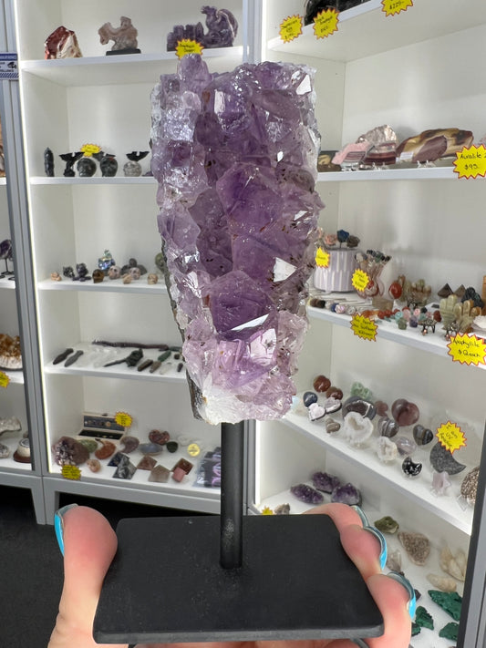 Amethyst Cluster on Stand