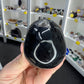 Black Fluorite Skull (UV Reactive)