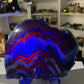 Black Fluorite Slab (UV reactive)