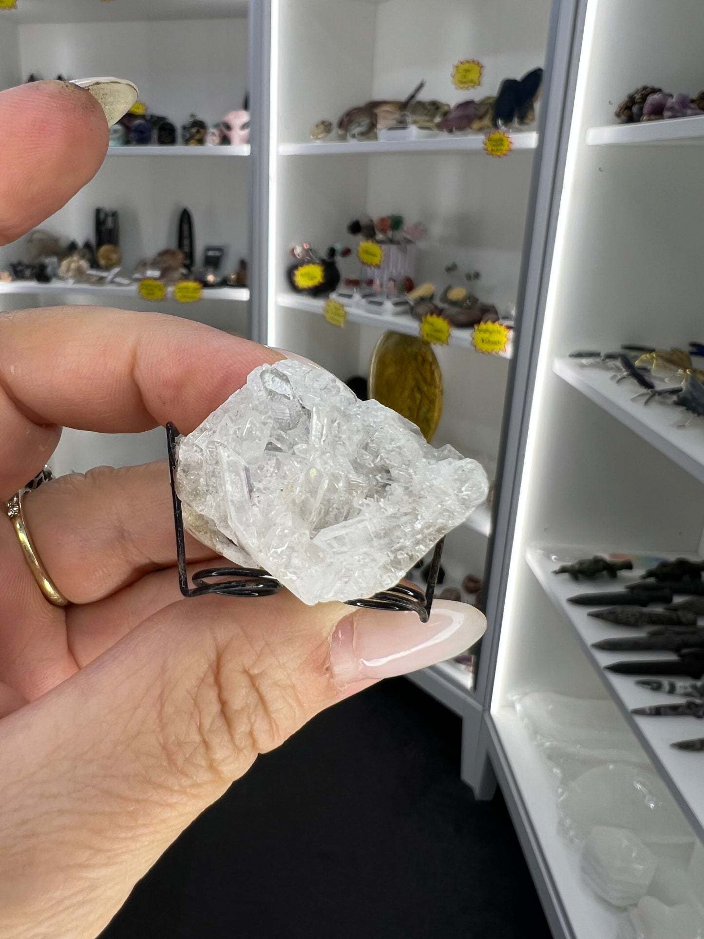 Clear Quartz Cluster Little Guy