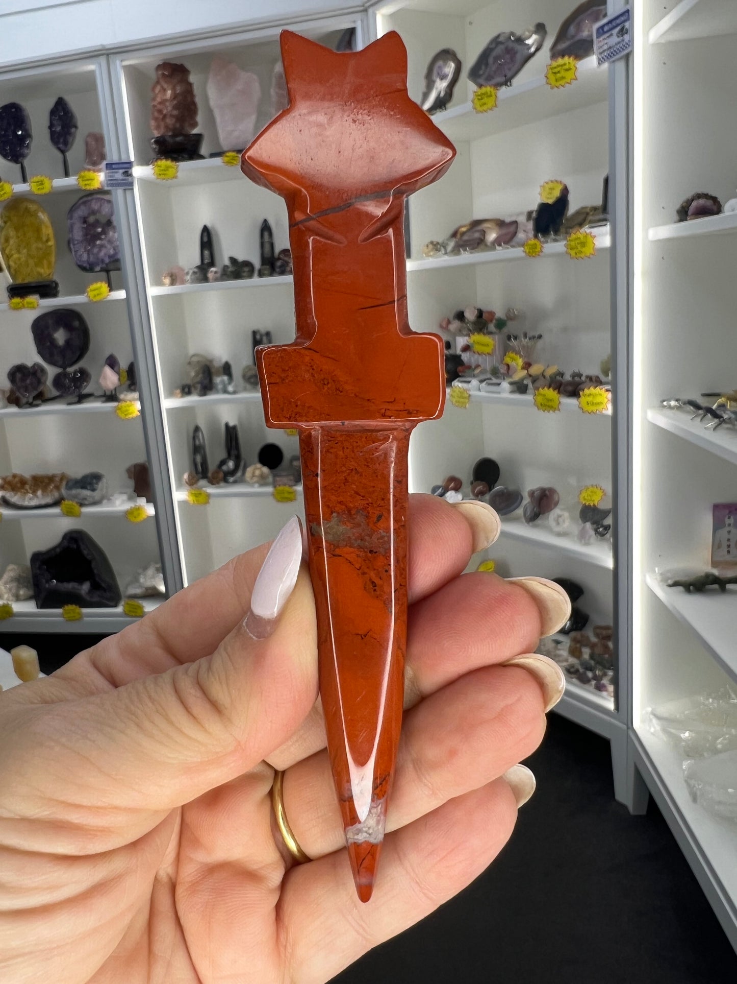 Red Jasper Dagger