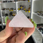 Rose Quartz Pyramid