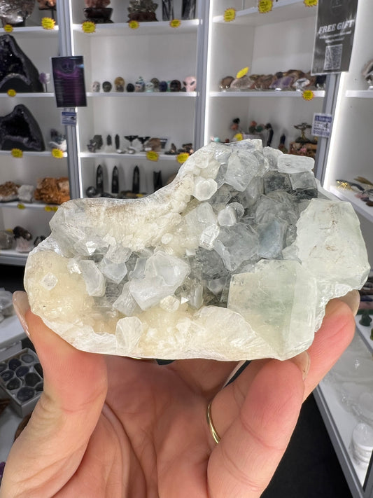 Apophyllite x Stilbite Specimen