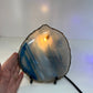 Agate Slice Lamp