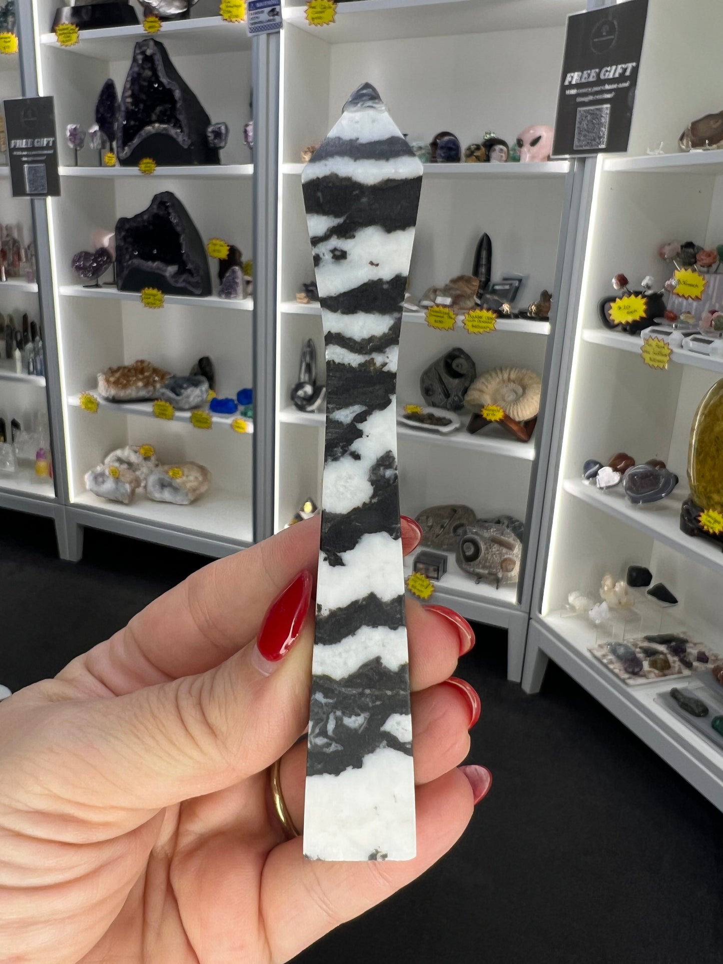 Zebra Jasper Tower