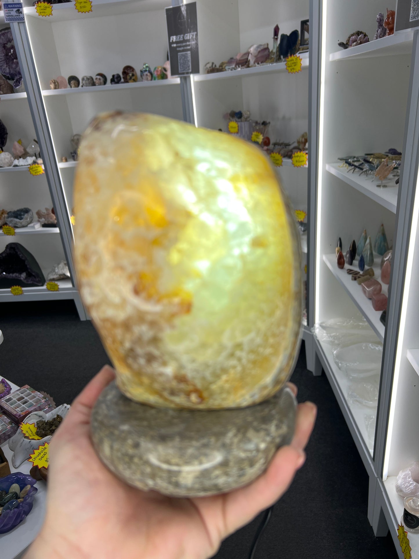Brazilian River Agate Lamp