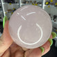 Rose Quartz Sphere on Stand