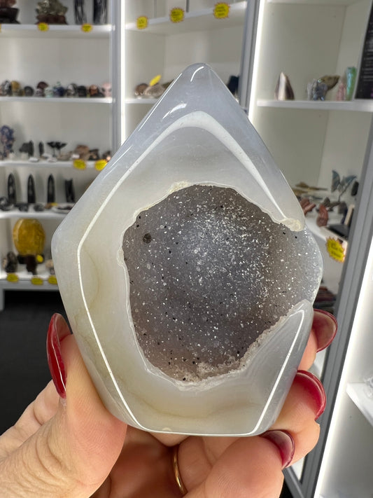 Druzy Agate Freeform