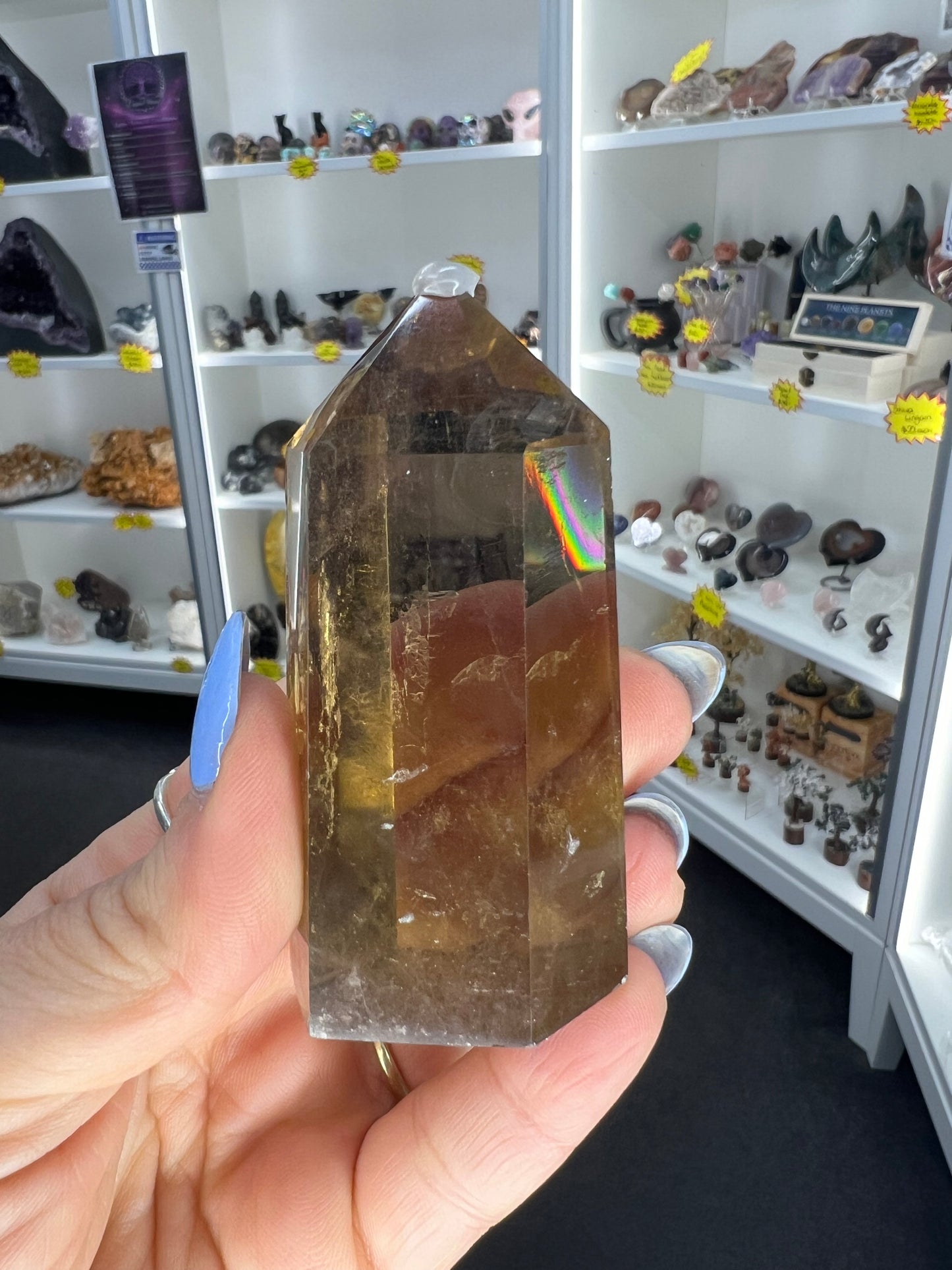 Smoky Quartz Tower