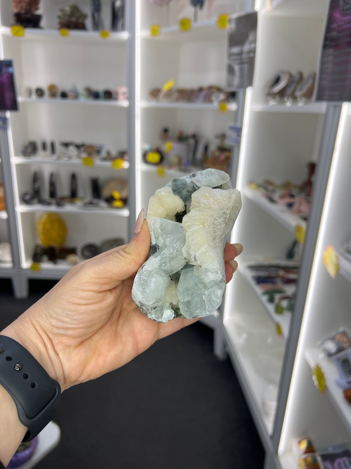 Apophyllite x Stilbite Specimen