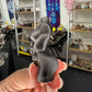 Black Obsidian Lady Torso with Snake