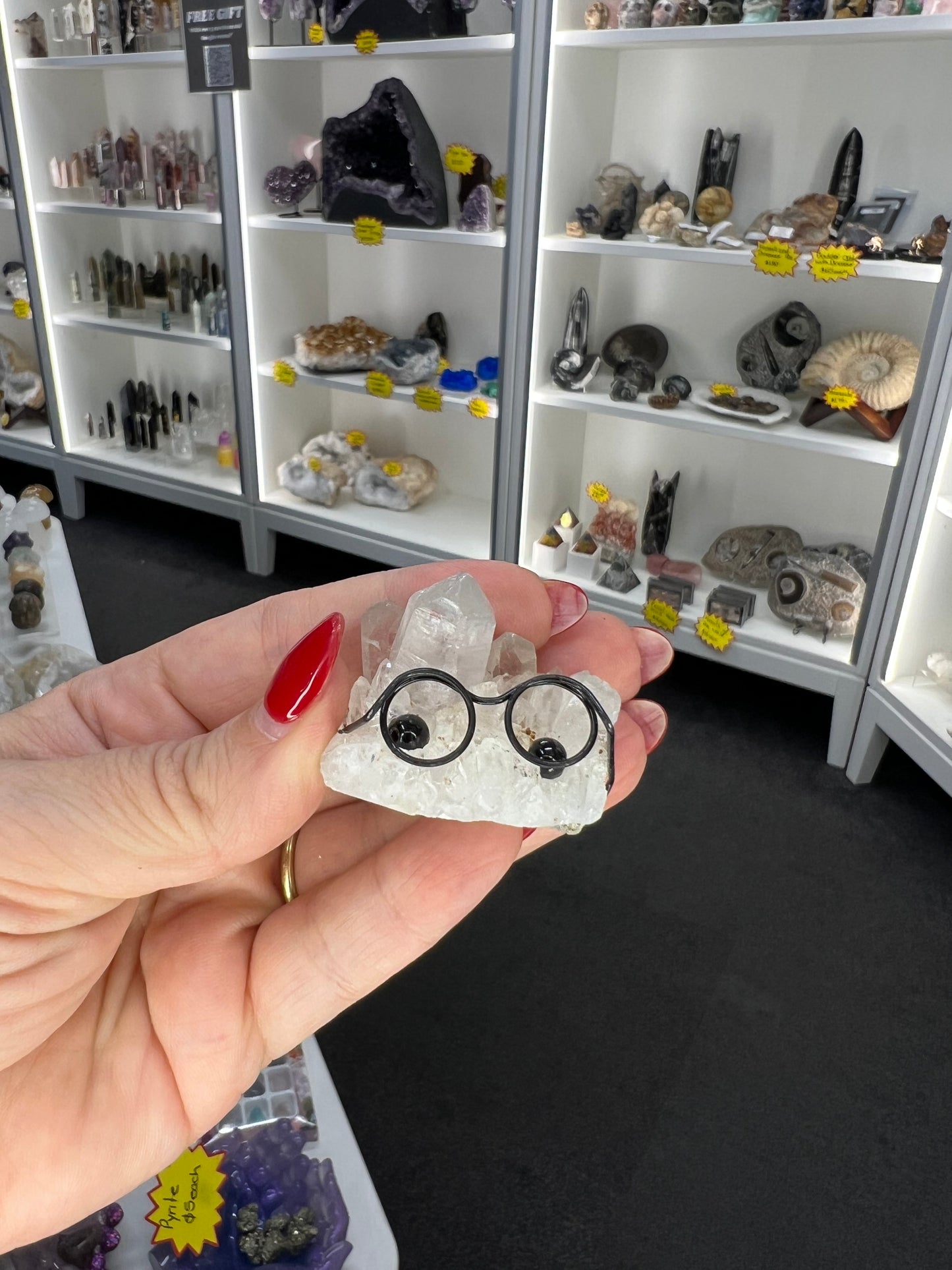 Clear Quartz Little Guy