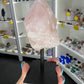 Rose Quartz Point on Stand