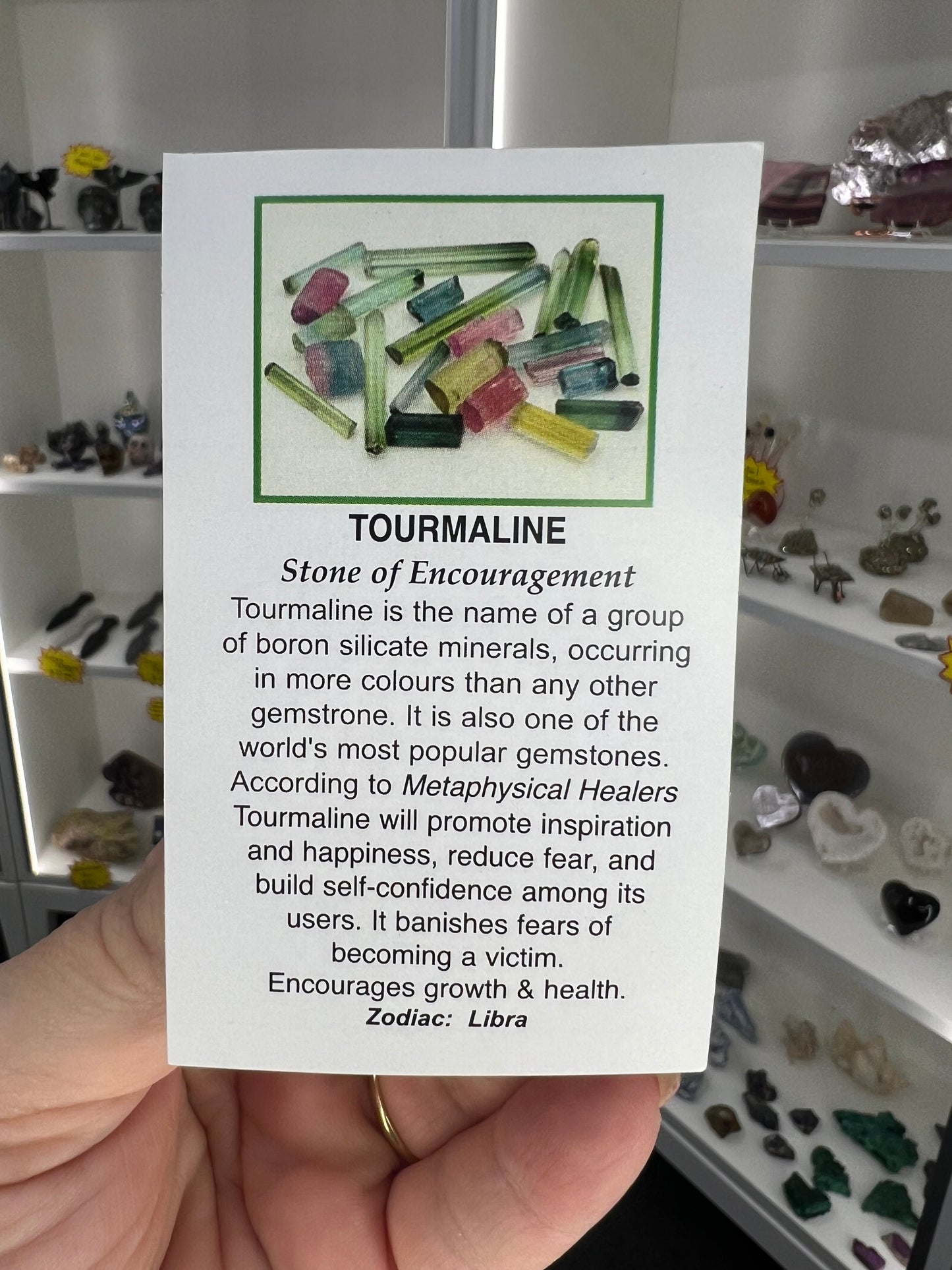 Green Tourmaline Specimen