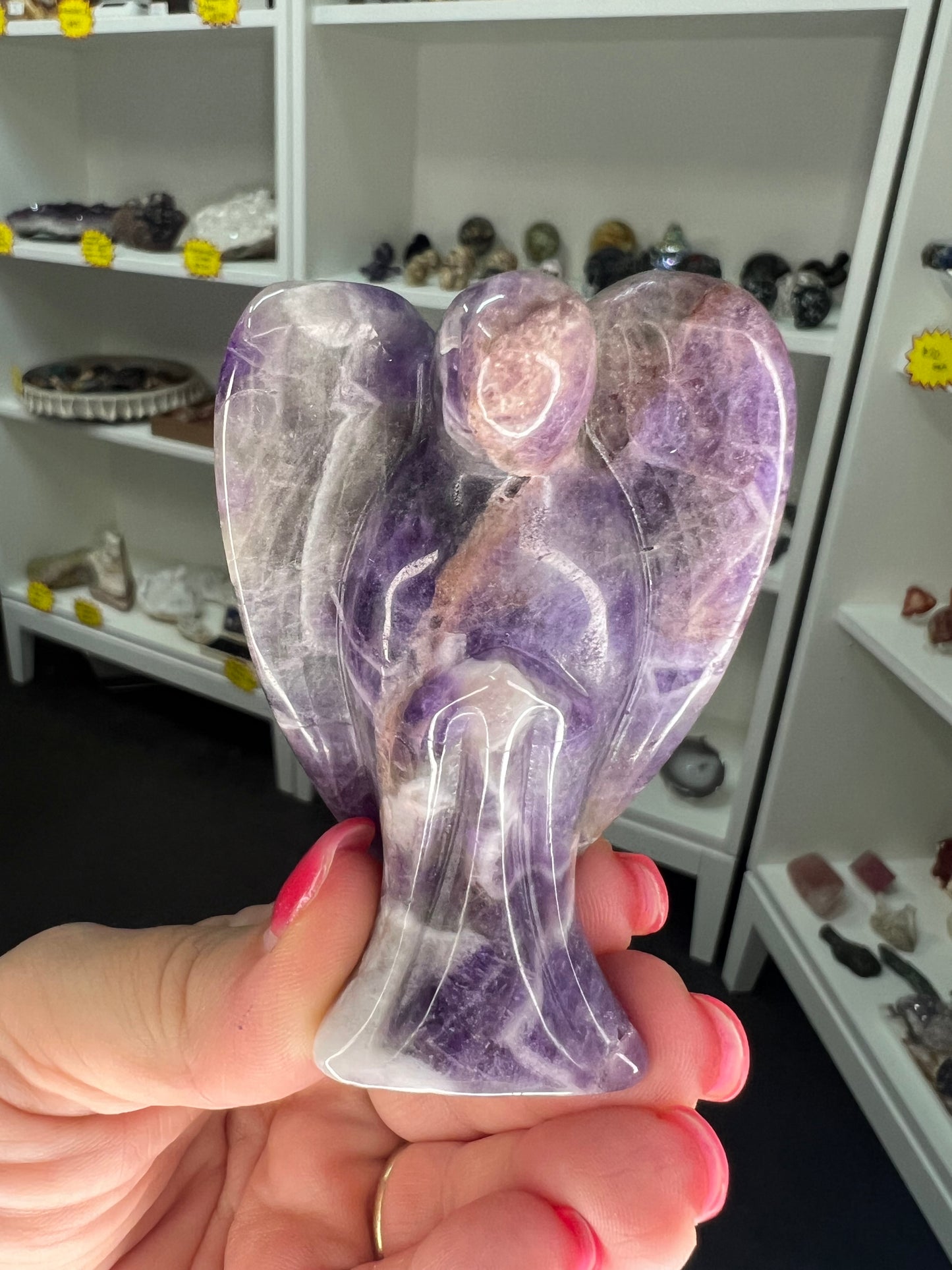 Chevron / Dream Amethyst Angel