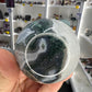 Moss Agate Sphere with Stand