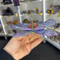 Purple Aura Kyanite Dragonfly