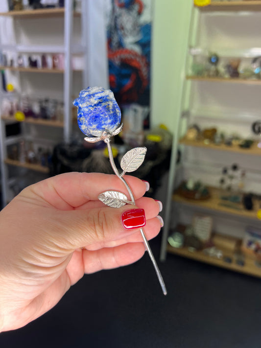 Lapis Lazuli Forever Rose