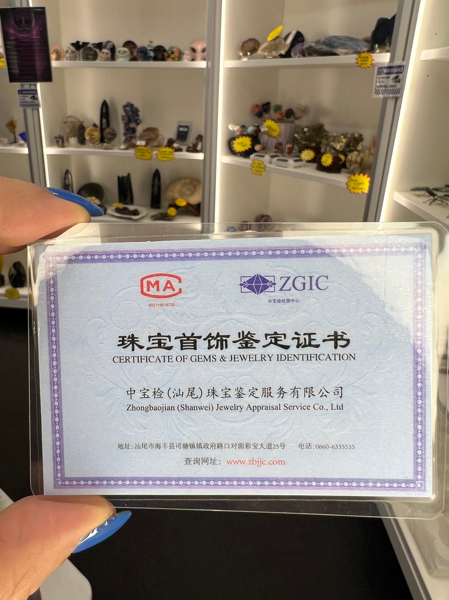 Moldavite Pendant with Authenticity Certificate
