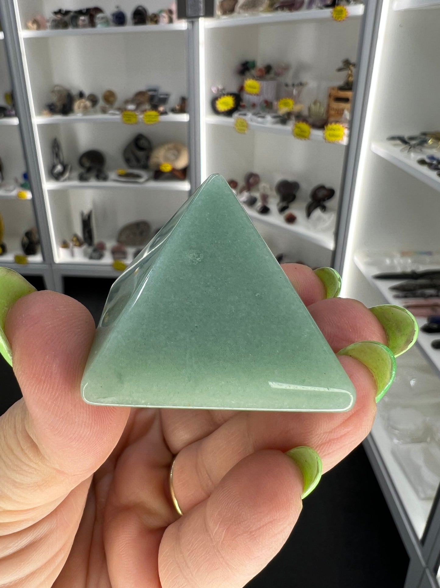 Green Aventurine Pyramid