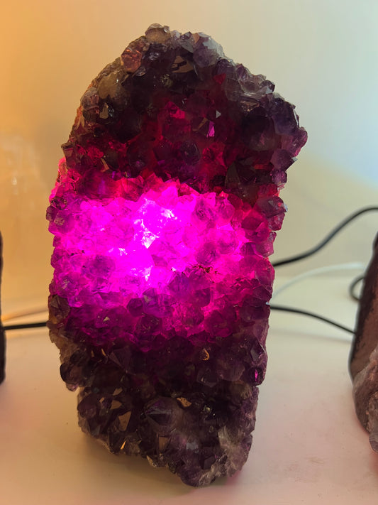 Amethyst Lamp