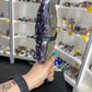 Amethyst Cluster on Rotating Stand