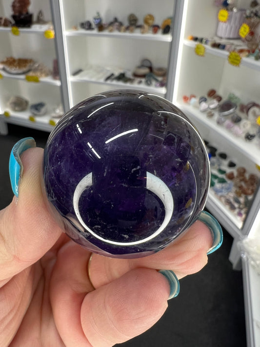 Amethyst Sphere with Stand